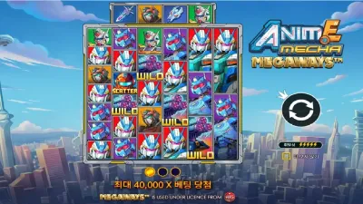 에니매 메카 메가웨이즈 (Anime Mecha Megaways)